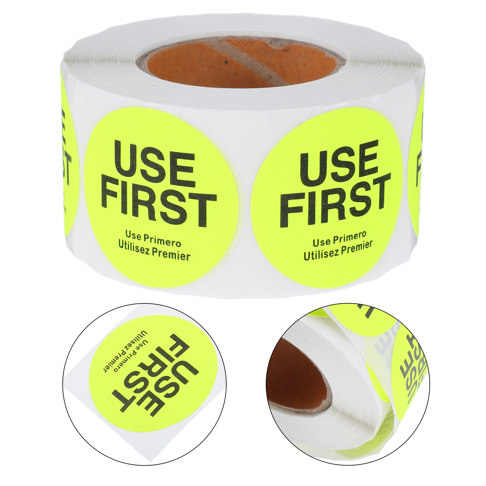 Food Storage Label - Use First Stickers Roll Inventory Control