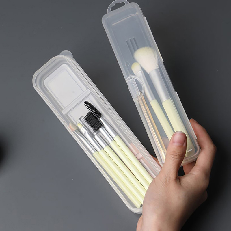 Food Storage Cabinet For Kitchen - Portable Transparent Covered Storage Box Makeup