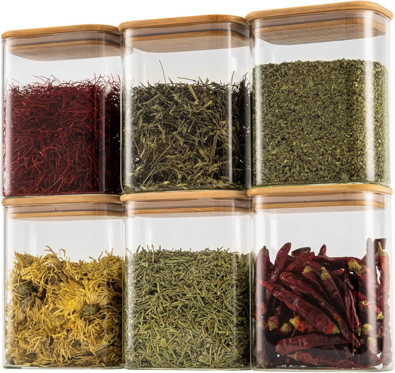 Food Storage Airtight - 37oz Rectangle Airtight Glass Storage Containers