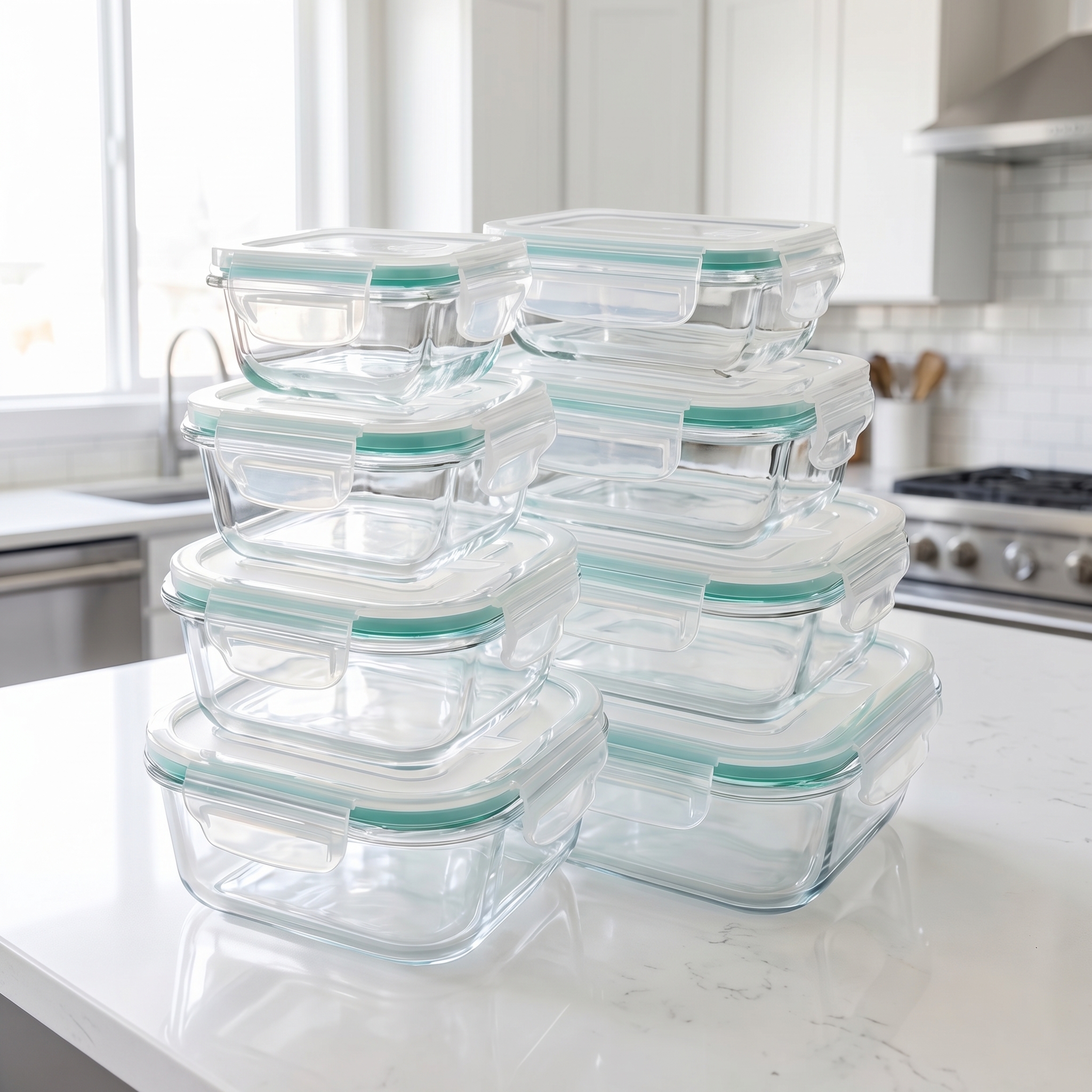Food Storage Box - A set of 8 food storage