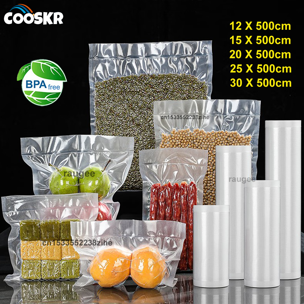 Food Storage Vegetables - Vacuum Bags for Food Vacuum Sealer