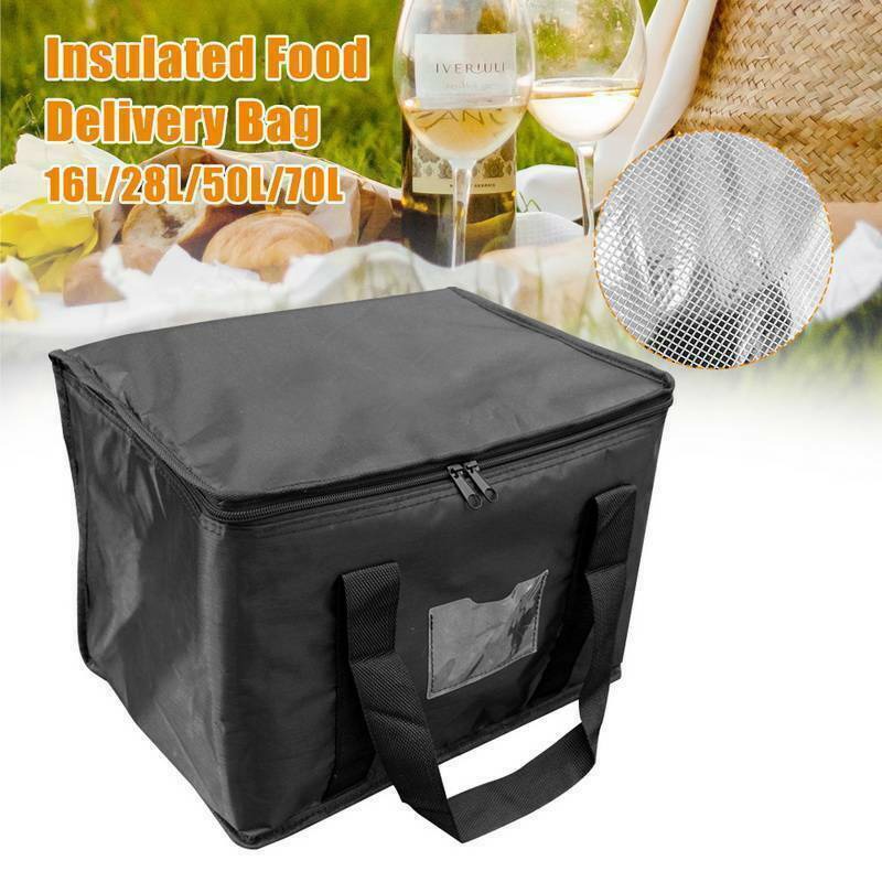 1pc Large Insulated Picnic Bag - Food Storage Zipper Bags avis et prix