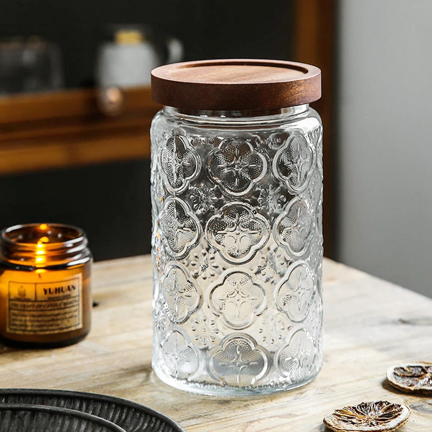 35oz/1000ml Glass Storage Jars - Food Storage Airtight avis et prix