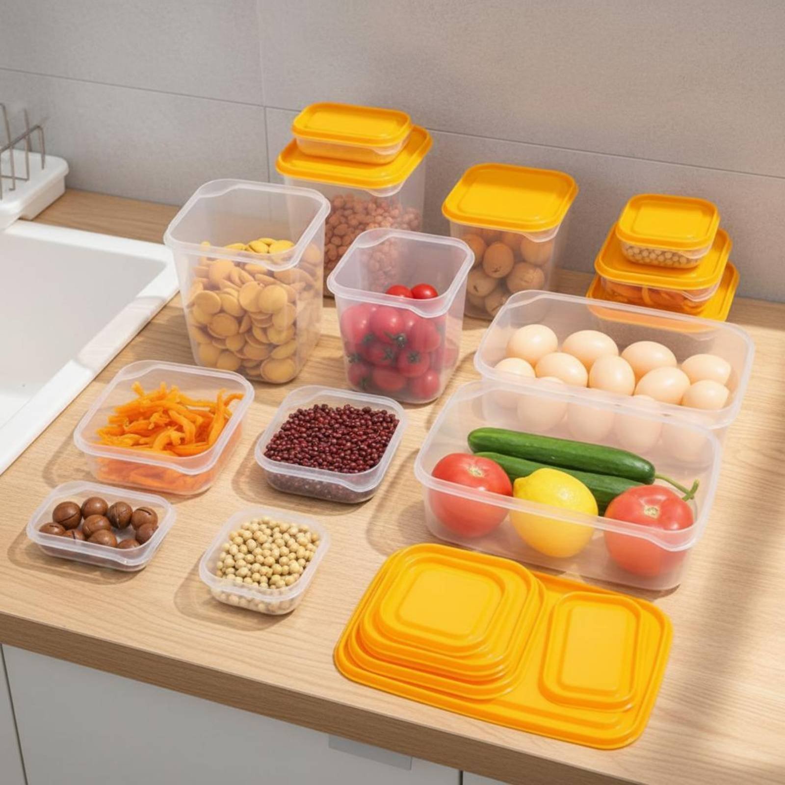 17 Pieces Fridge Storage Box S - Food Storage Box avis et prix