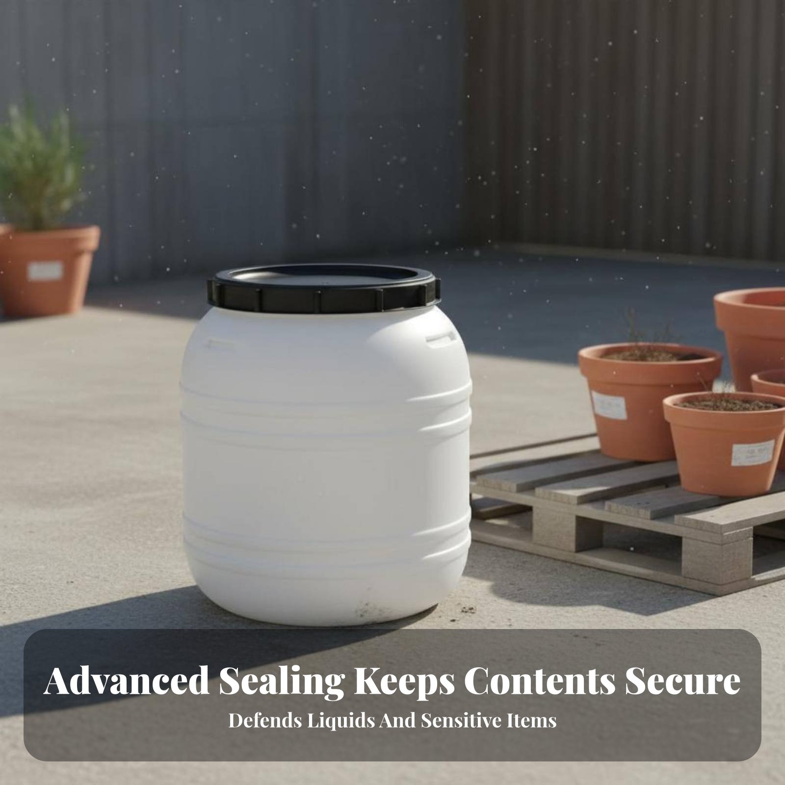 Food Grade Plastic Barrel Airt - Food Storage Airtight avis et prix