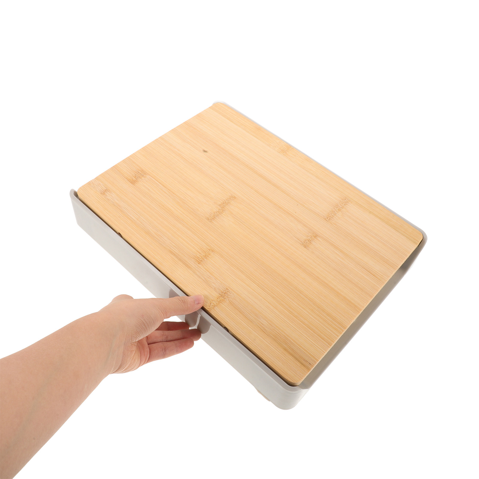 Bamboo Cutting Board with Pull - Food Storage Vegetables avis et prix