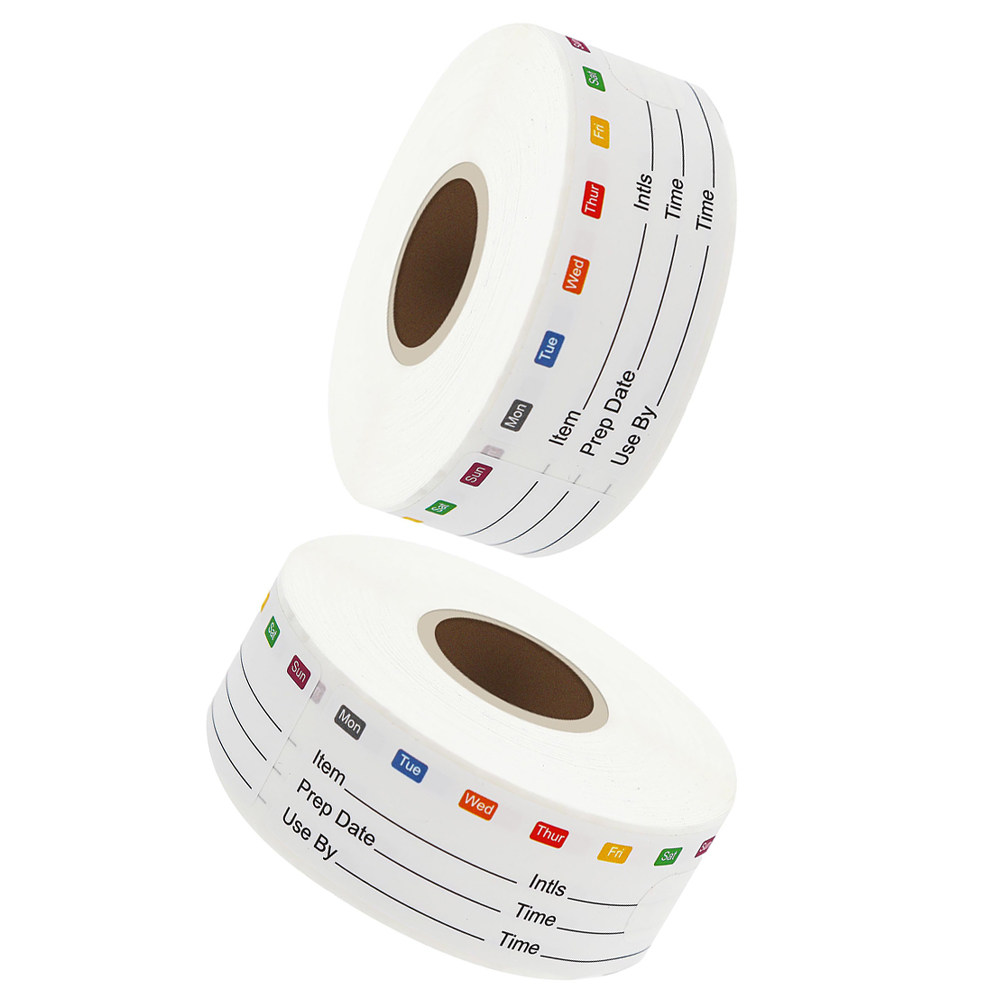 2 Rolls Removable Date Labels  - Food Storage Label avis et prix