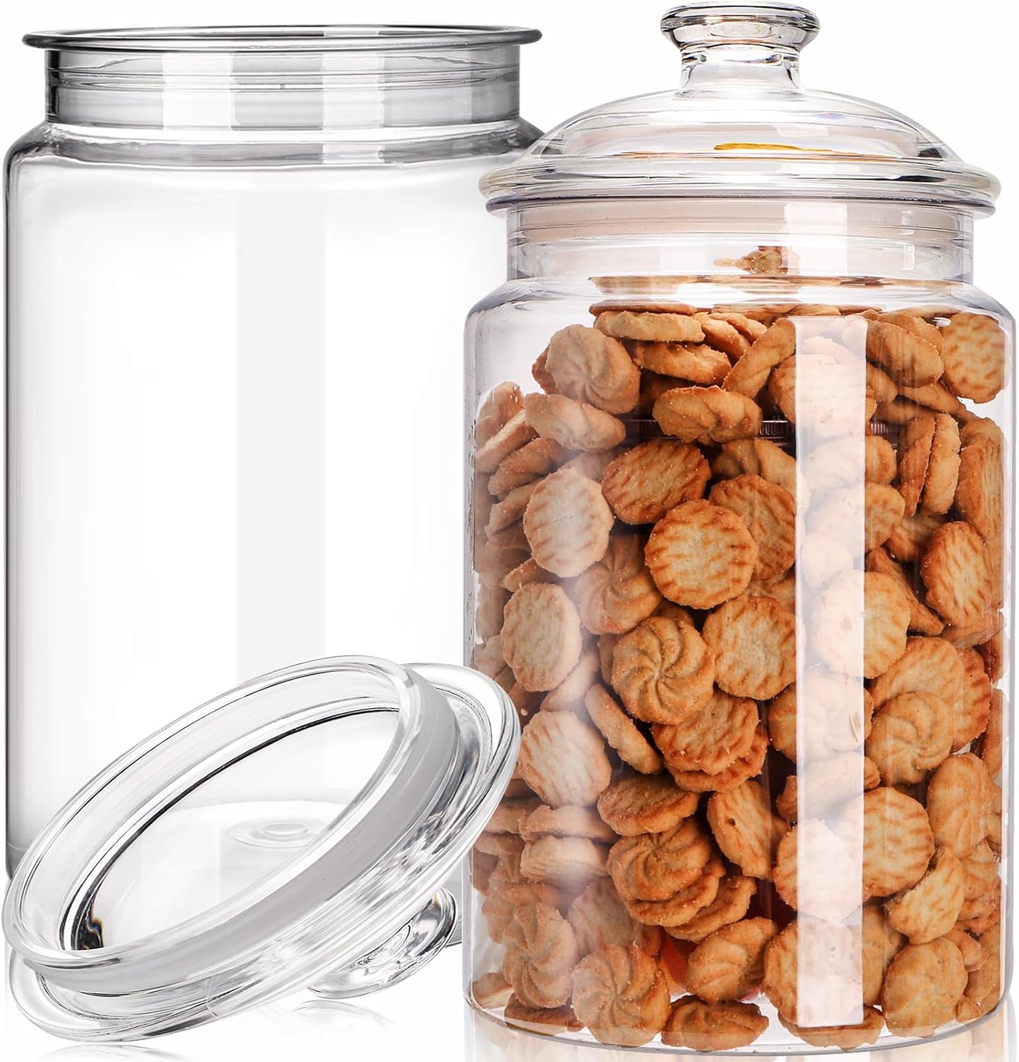 2 Pack 130 oz Large Cookie Jar - Food Storage Airtight avis et prix
