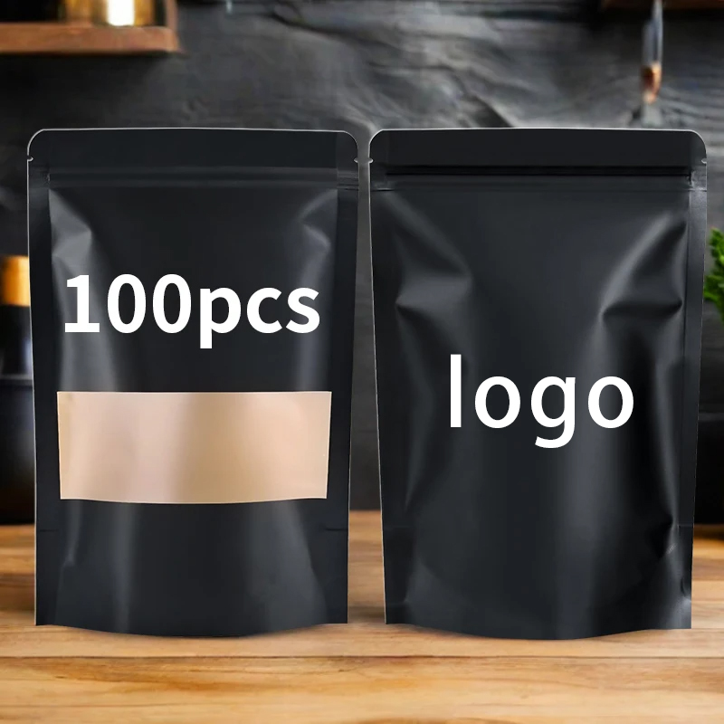 100pcs custom logo Wholesale B - Food Storage Ziploc Bags avis et prix
