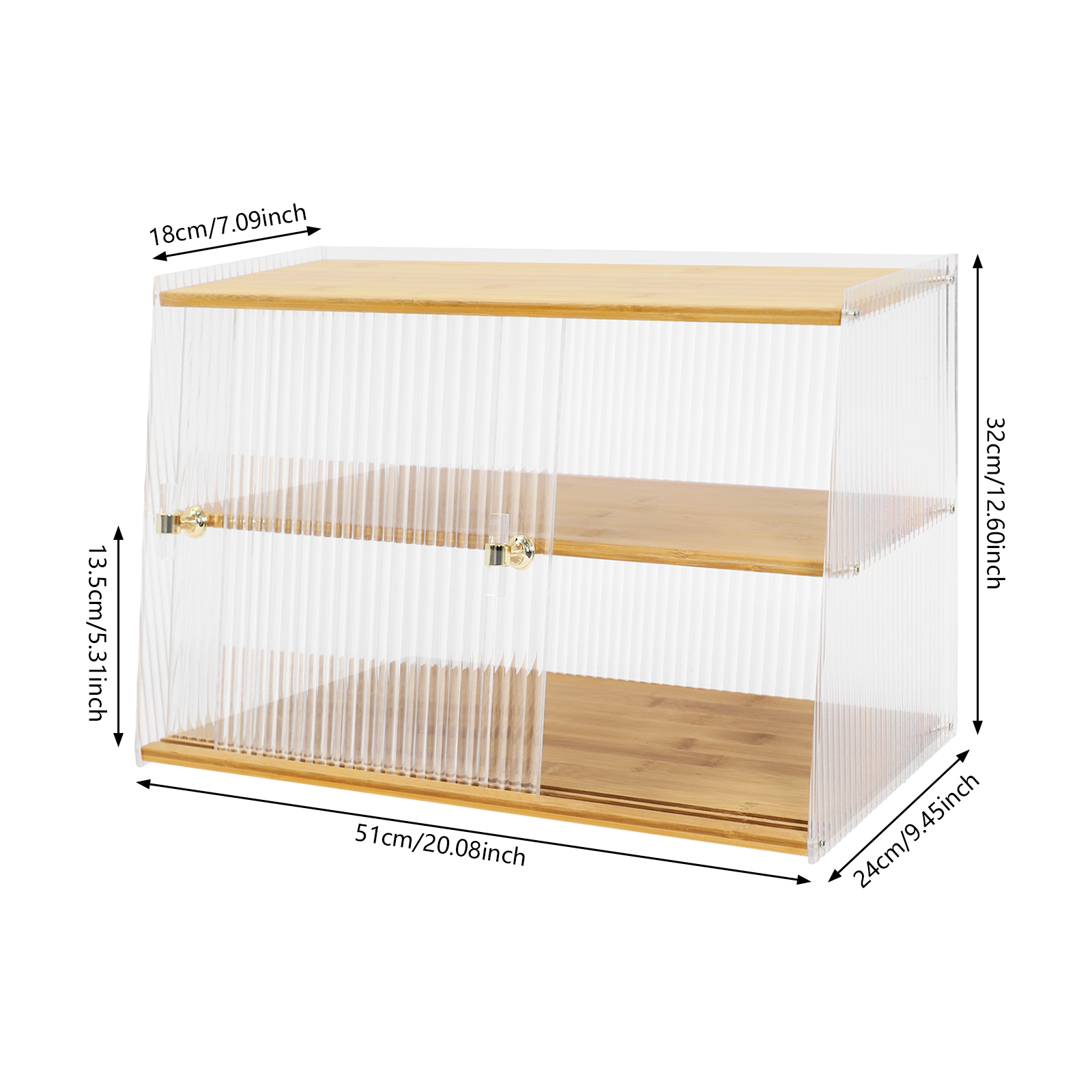 Cup Storage Rack, Bamboo Sideb - Food Storage In The Kitchen avis et prix