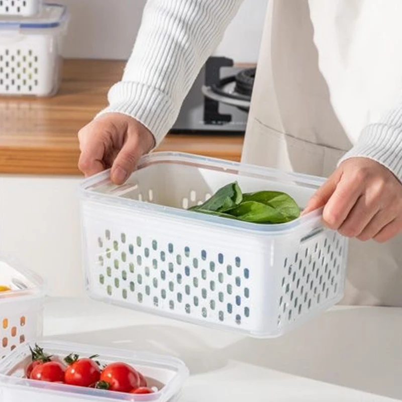 Refrigerator Storage Box, Drai - Food Storage Vegetables avis et prix