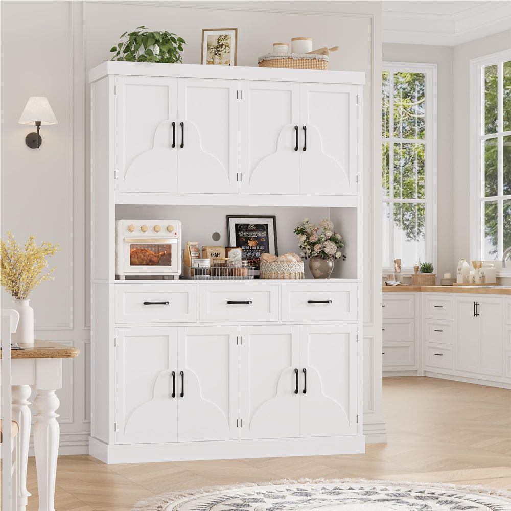 76 Tall Kitchen Pantry Storage - Food Storage Kitchen Cabinet avis et prix