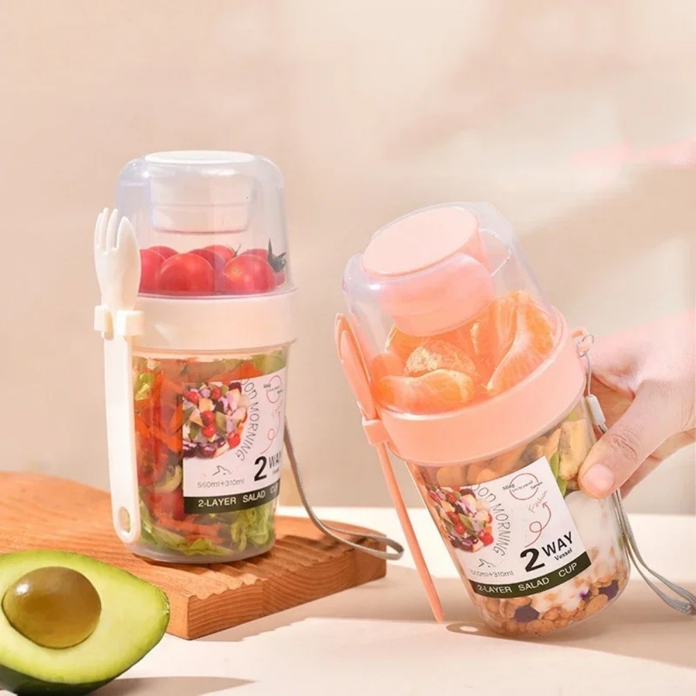Portable Salad Cup Breakfast C - Food Storage Yogurt avis et prix