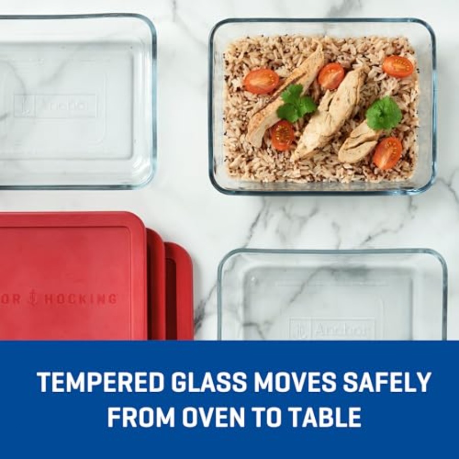 SnugFitTM Rectangular Food Sto - Food Storage Oven Safe avis et prix