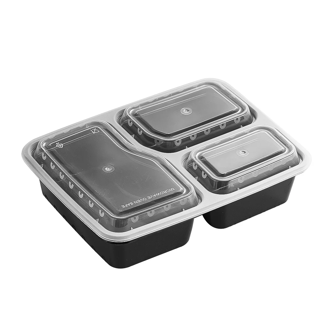 7 Pack 3 Compartment Meal Prep - Food Storage Oven Safe avis et prix