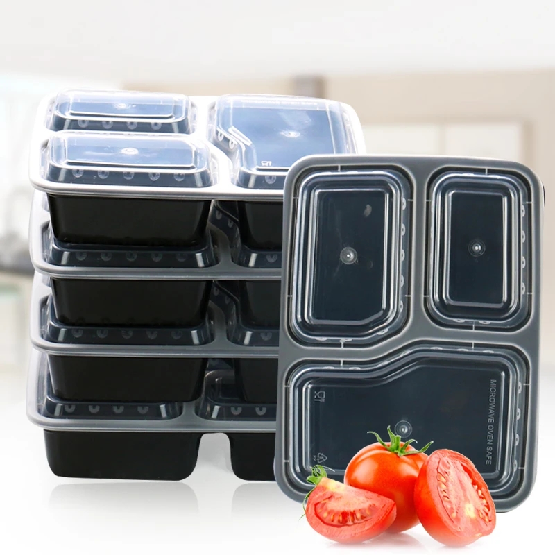 7 Pack 3 Compartment Meal Prep - Food Storage Oven Safe avis et prix