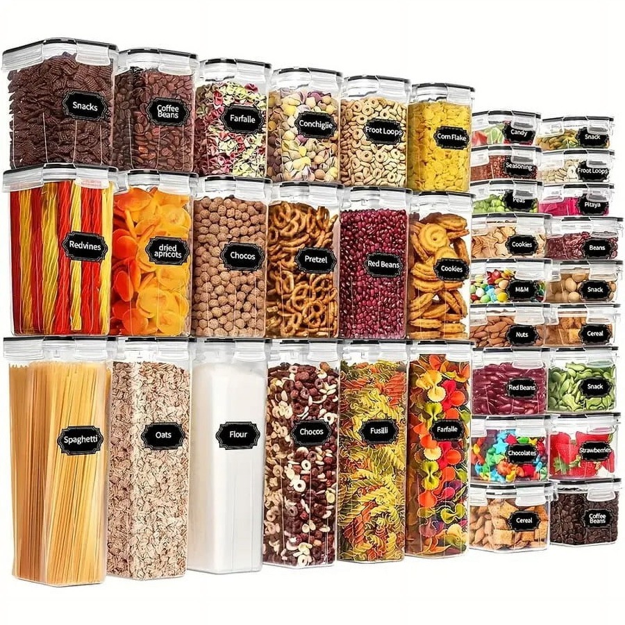 36 Pack Airtight Food Storage  - Food Storage Label avis et prix