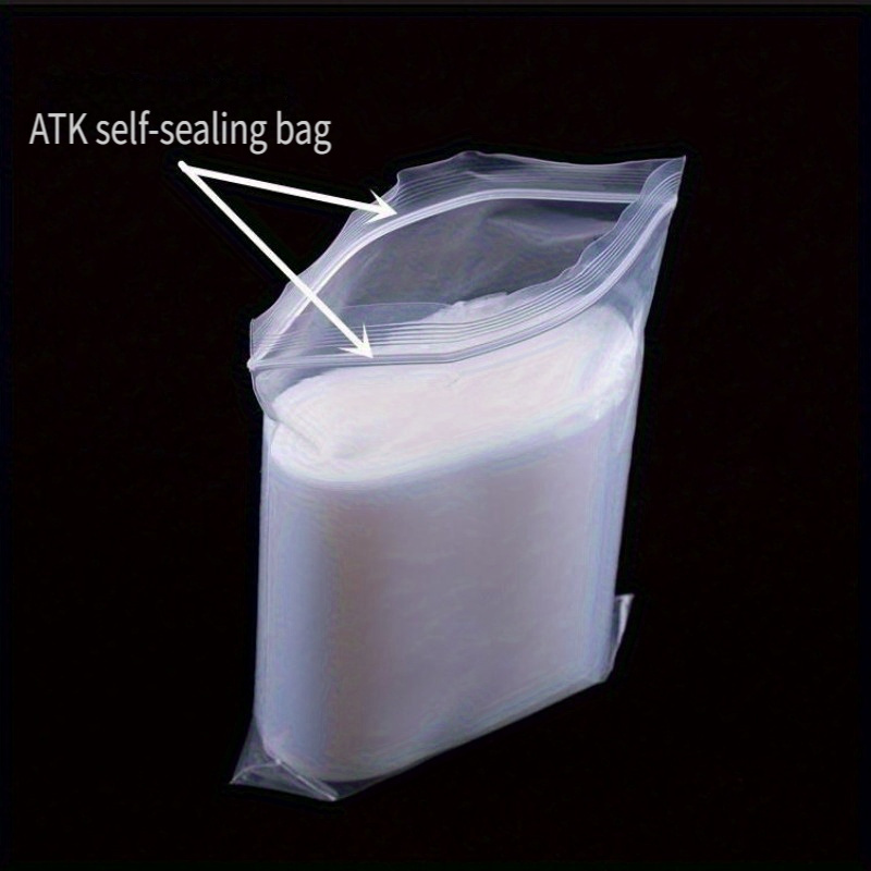 100pcs, Thick Clear Zip Lock Z - Food Storage Ziploc Bags avis et prix