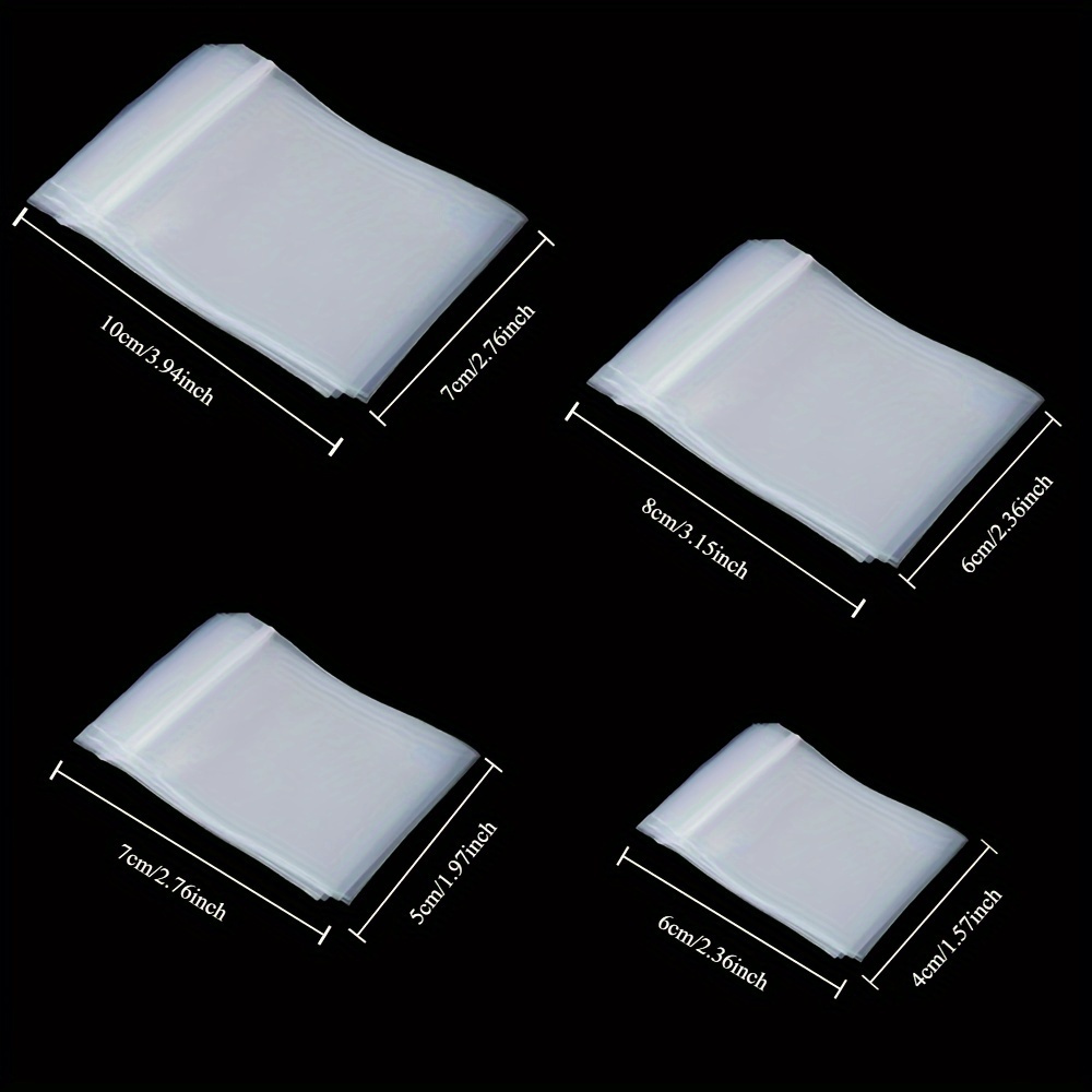 100pcs, Thick Clear Zip Lock Z - Food Storage Ziploc Bags avis et prix