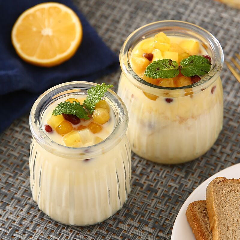 5pc Yogurt Pudding Glass Jar W - Food Storage Yogurt avis et prix