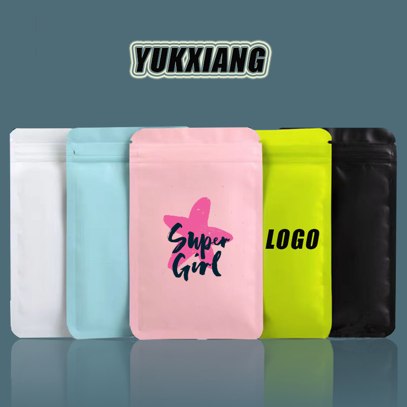 100 pcs Colorful Top Feed Foil - Food Storage Ziploc Bags avis et prix