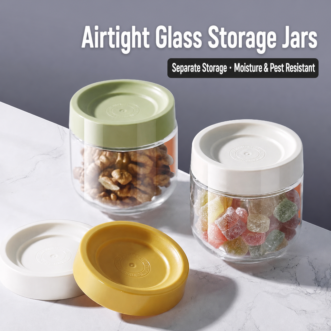 300ml Glass Storage Jar Contai - Food Storage Yogurt avis et prix