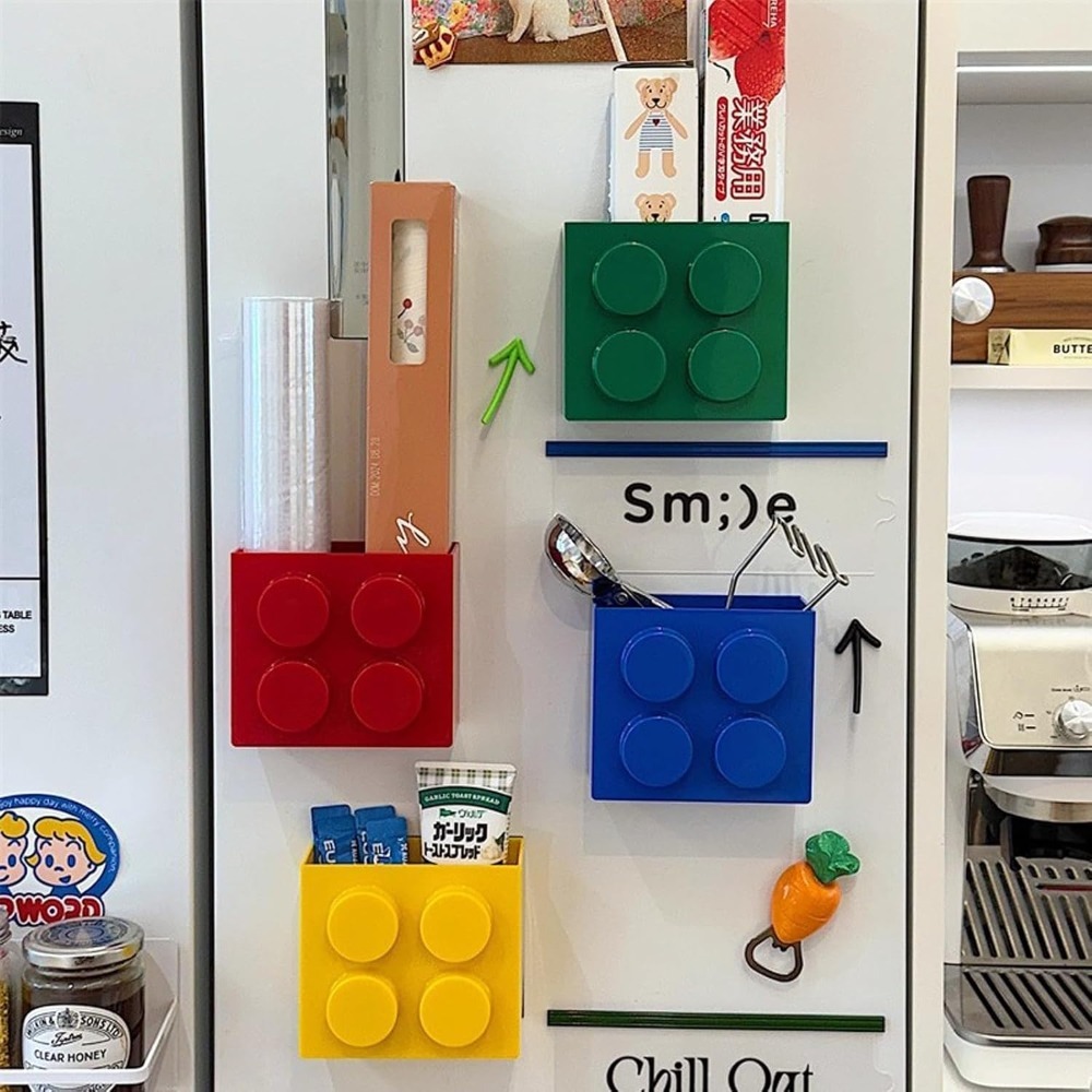 Lego-Style Magnetic Refrigerat - Food Storage Cabinet For Kitchen avis et prix