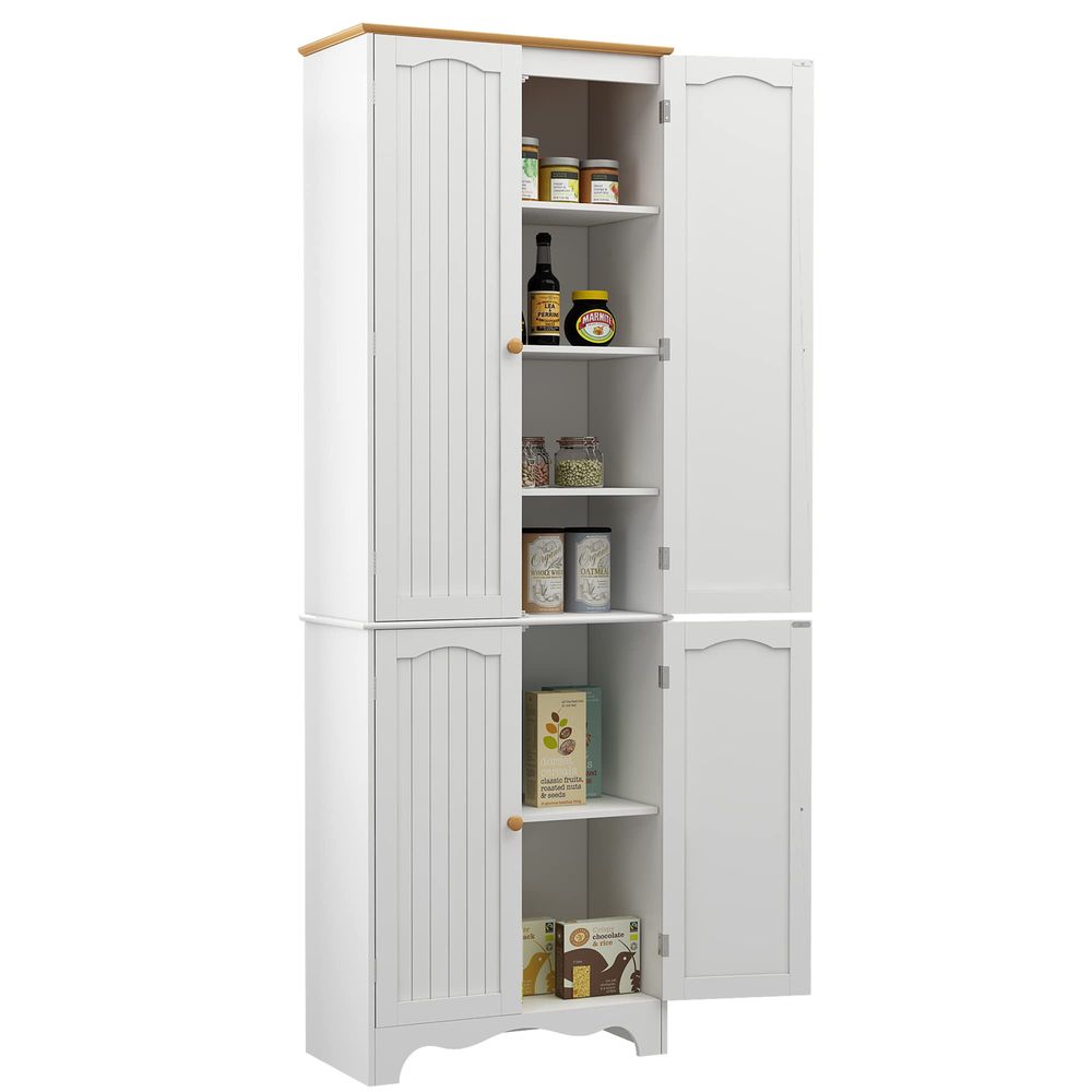 72 Tall Kitchen Pantry Cabinet - Food Storage Kitchen Cabinet avis et prix
