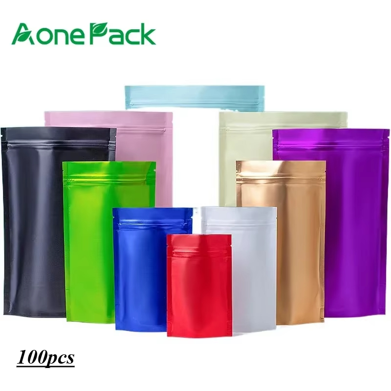 100pcs Custom Matt Finished Se - Food Storage Ziploc Bags avis et prix