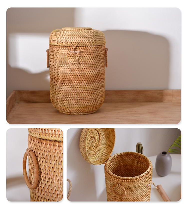 Handwoven Rattan Tea Storage B - Food Storage Oven Safe avis et prix
