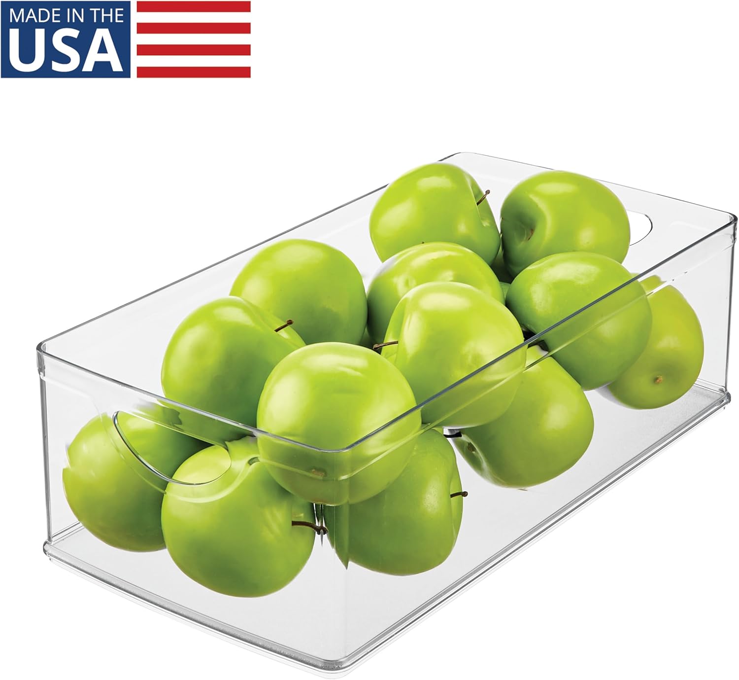 Stackable Clear Plastic Extra  - Stackable Pantry Bin avis et prix