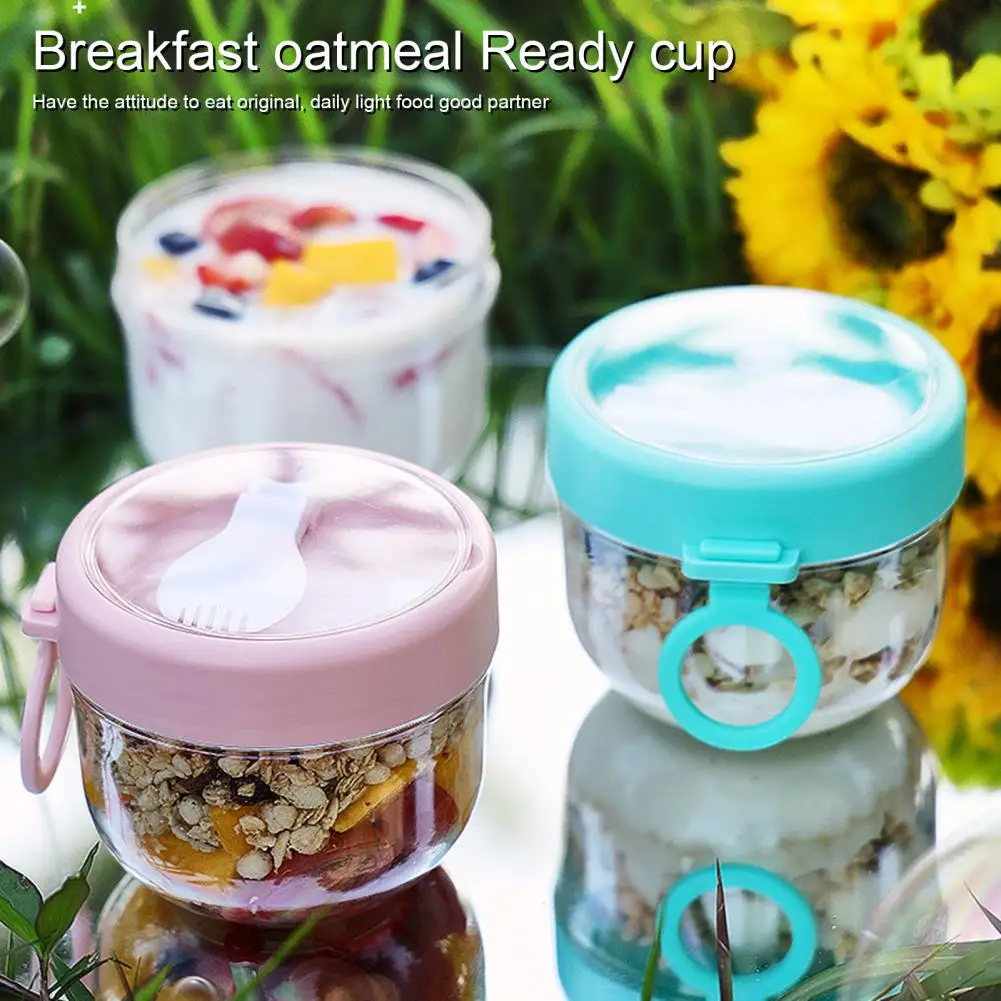 600ml Oatmeal Cup Airtight Lid - Food Storage Yogurt avis et prix