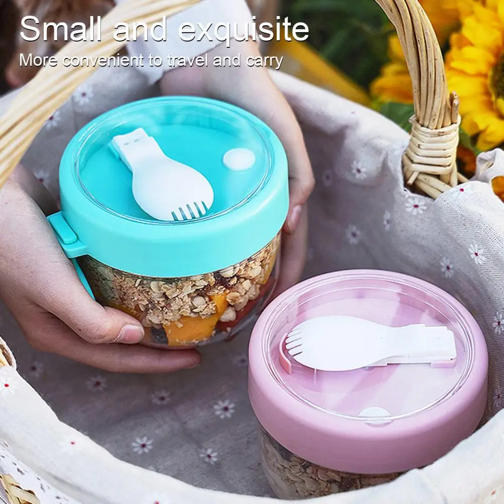 600ml Oatmeal Cup Airtight Lid - Food Storage Yogurt avis et prix