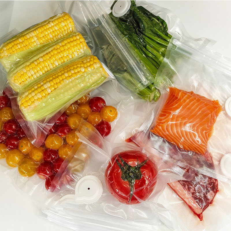 Upgraded Version vacuum food s - Food Storage Zipper Bags avis et prix