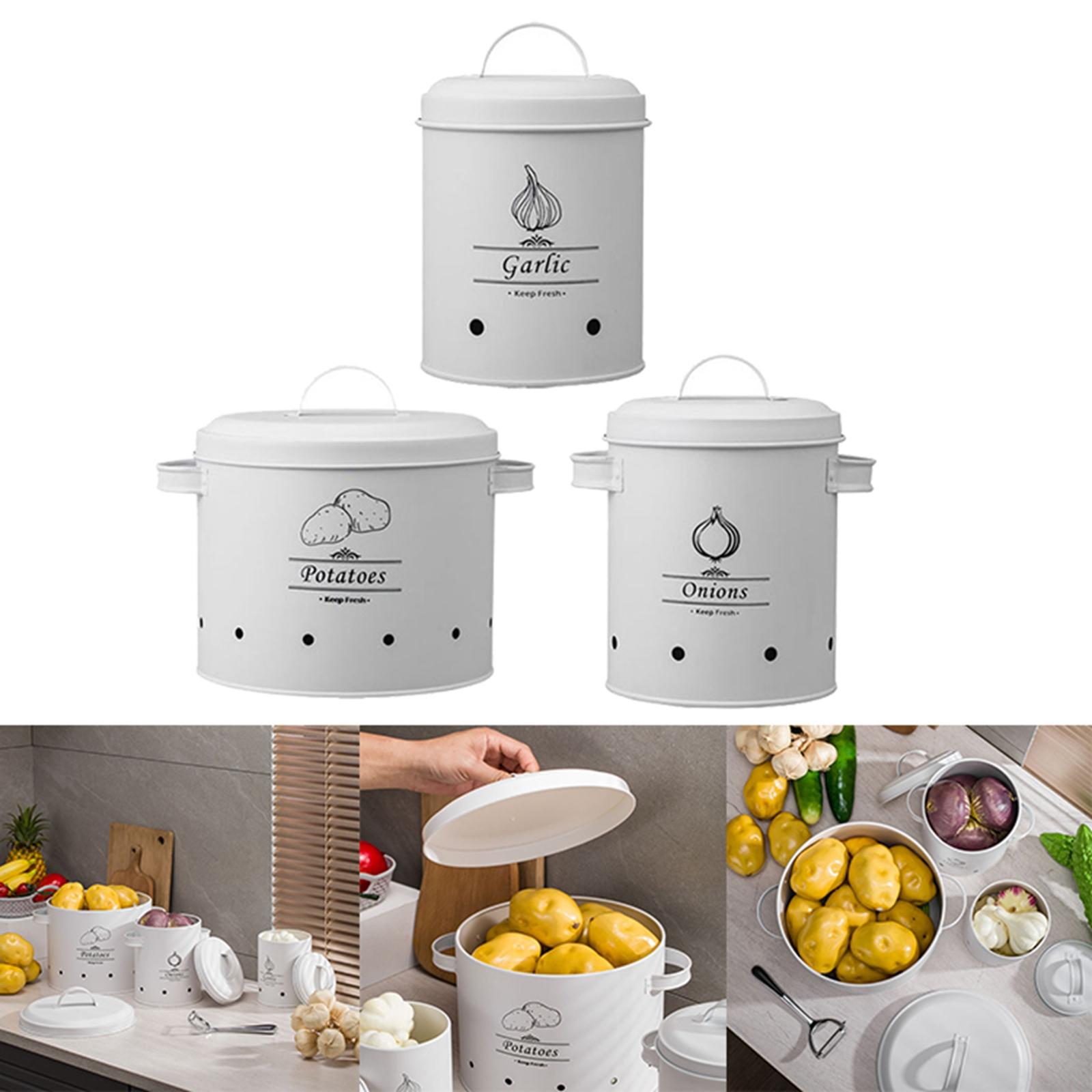 3Pcs Kitchen Storage Canisters - Food Storage Lidl avis et prix