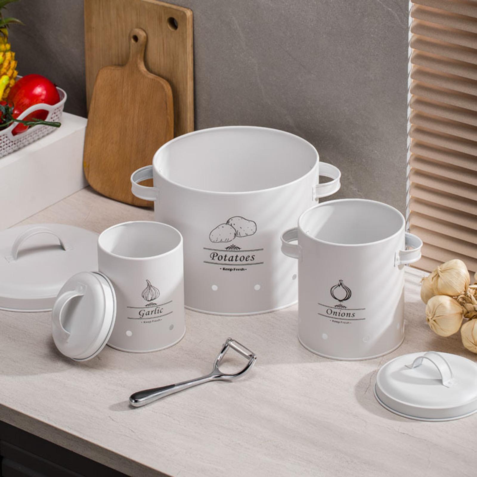 3Pcs Kitchen Storage Canisters - Food Storage Lidl avis et prix