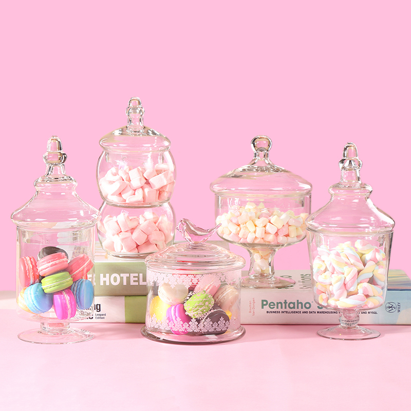 Glass Candy Jar Transparent wi - Food Storage Lidl avis et prix