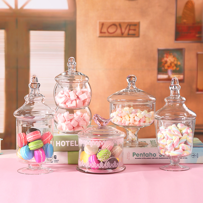 Glass Candy Jar Transparent wi - Food Storage Lidl avis et prix