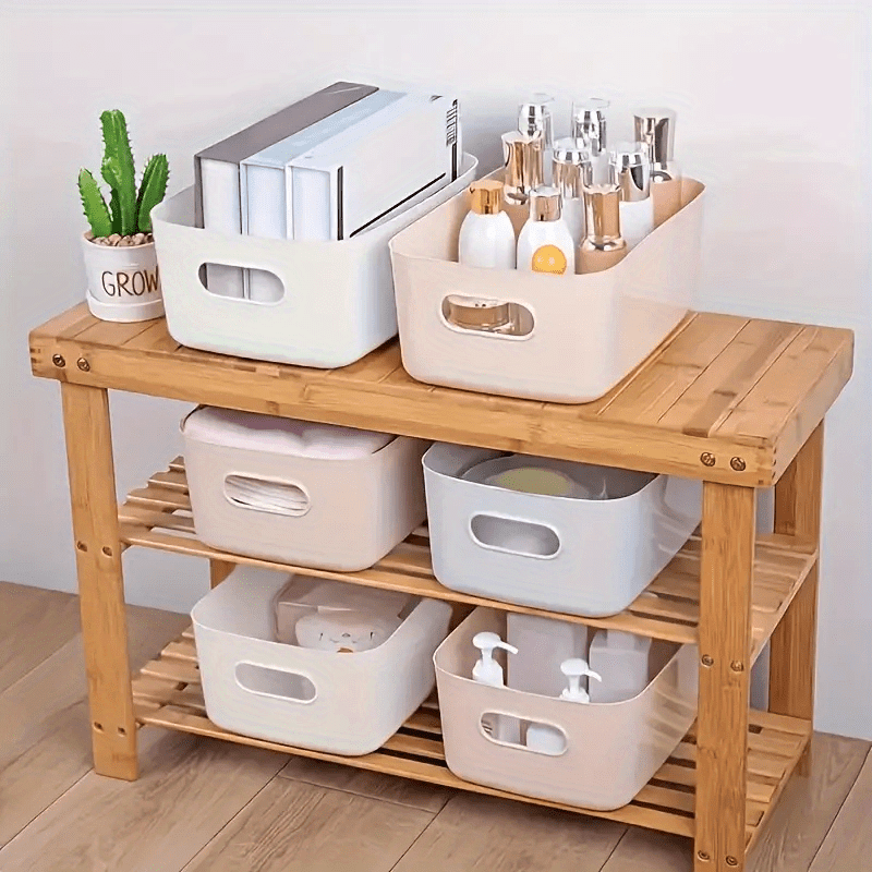 4pcs Stackable Plastic Storage - Stackable Pantry Bin avis et prix