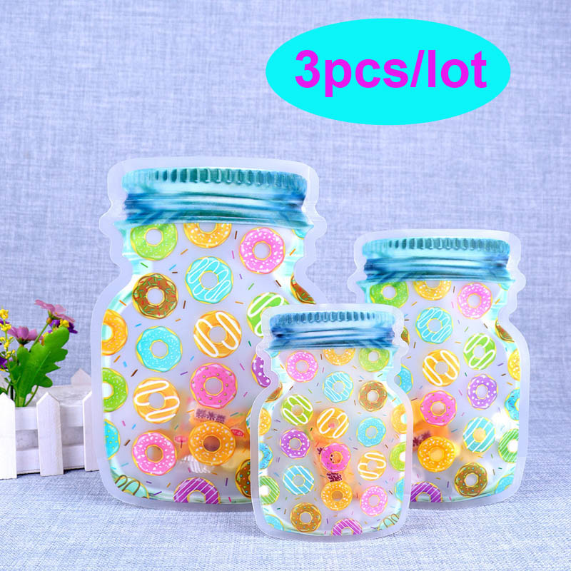 Reusable Mason Jar Zipper Bags - Food Storage Ziploc Bags avis et prix