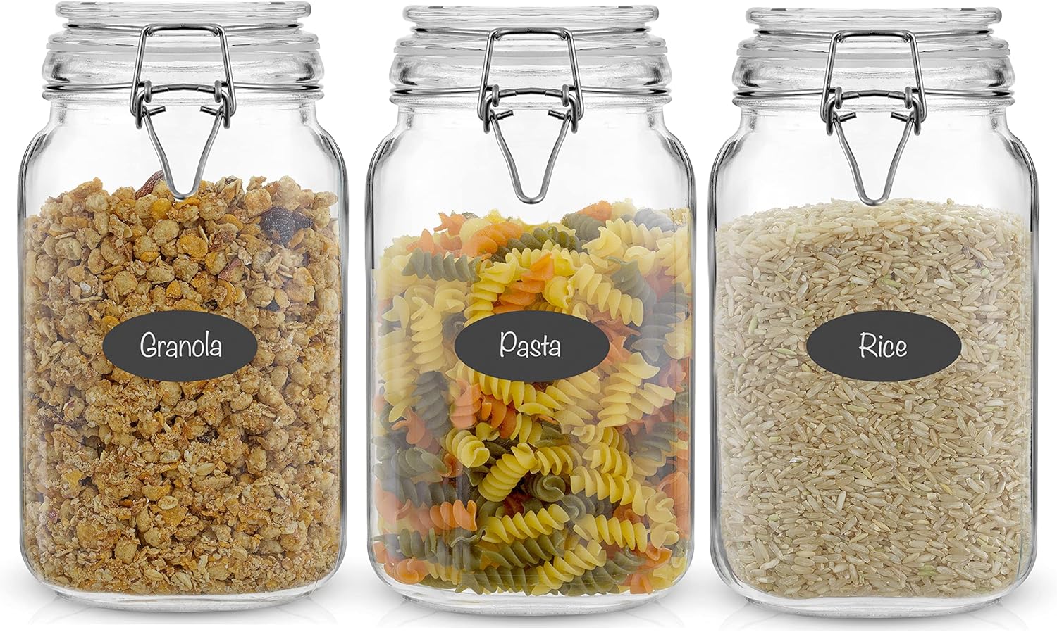 Airtight Glass Jars with Lids  - Food Storage Airtight avis et prix