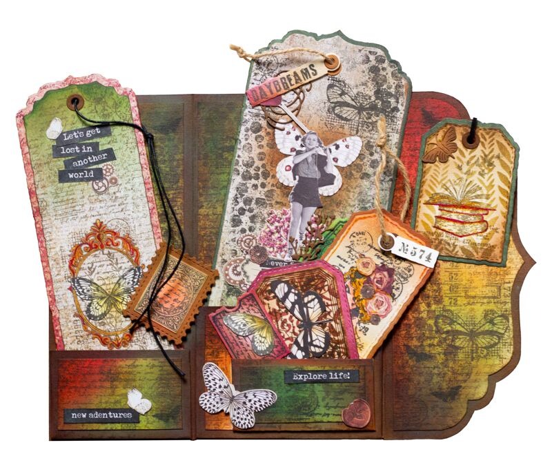 Tag Envelope Grunge Collection - Food Storage Label avis et prix
