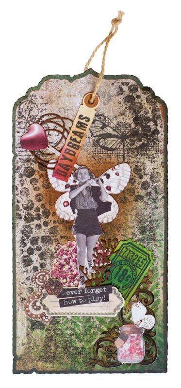 Tag Envelope Grunge Collection - Food Storage Label avis et prix