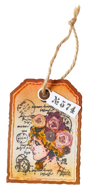 Tag Envelope Grunge Collection - Food Storage Label avis et prix