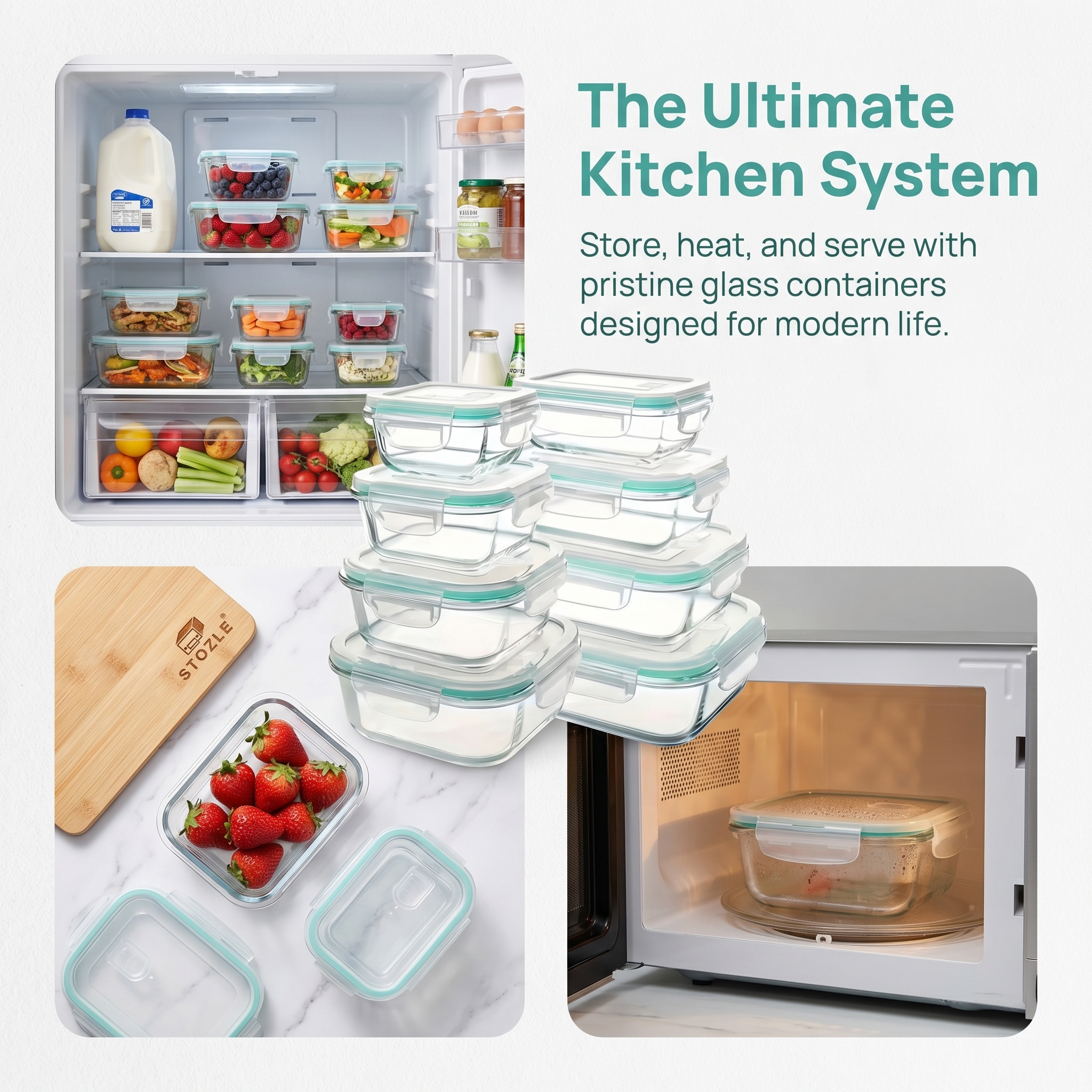 A set of 8 food storage contai - Food Storage Box avis et prix