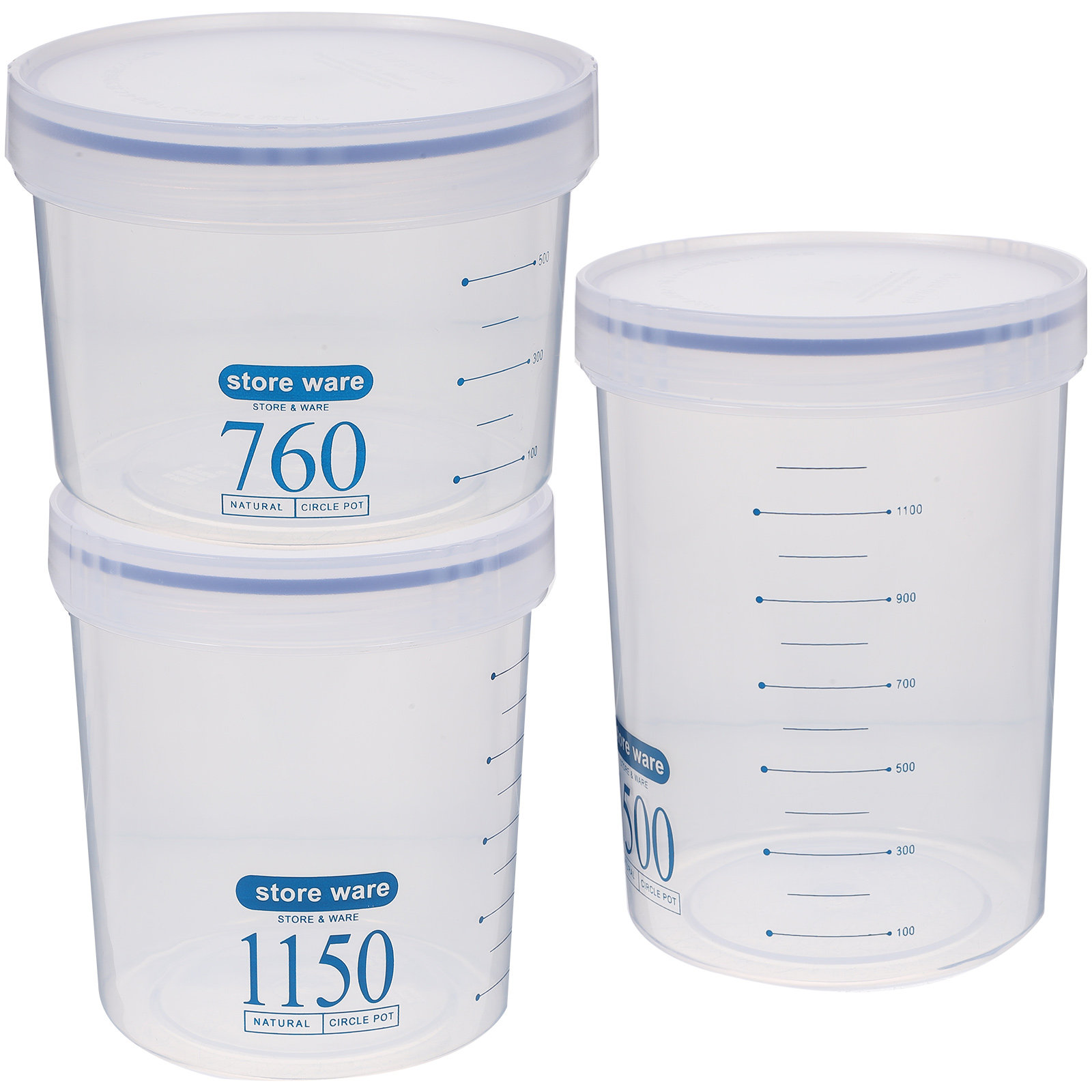 3Pcs Airtight Food Storage Jar - Food Storage Airtight avis et prix