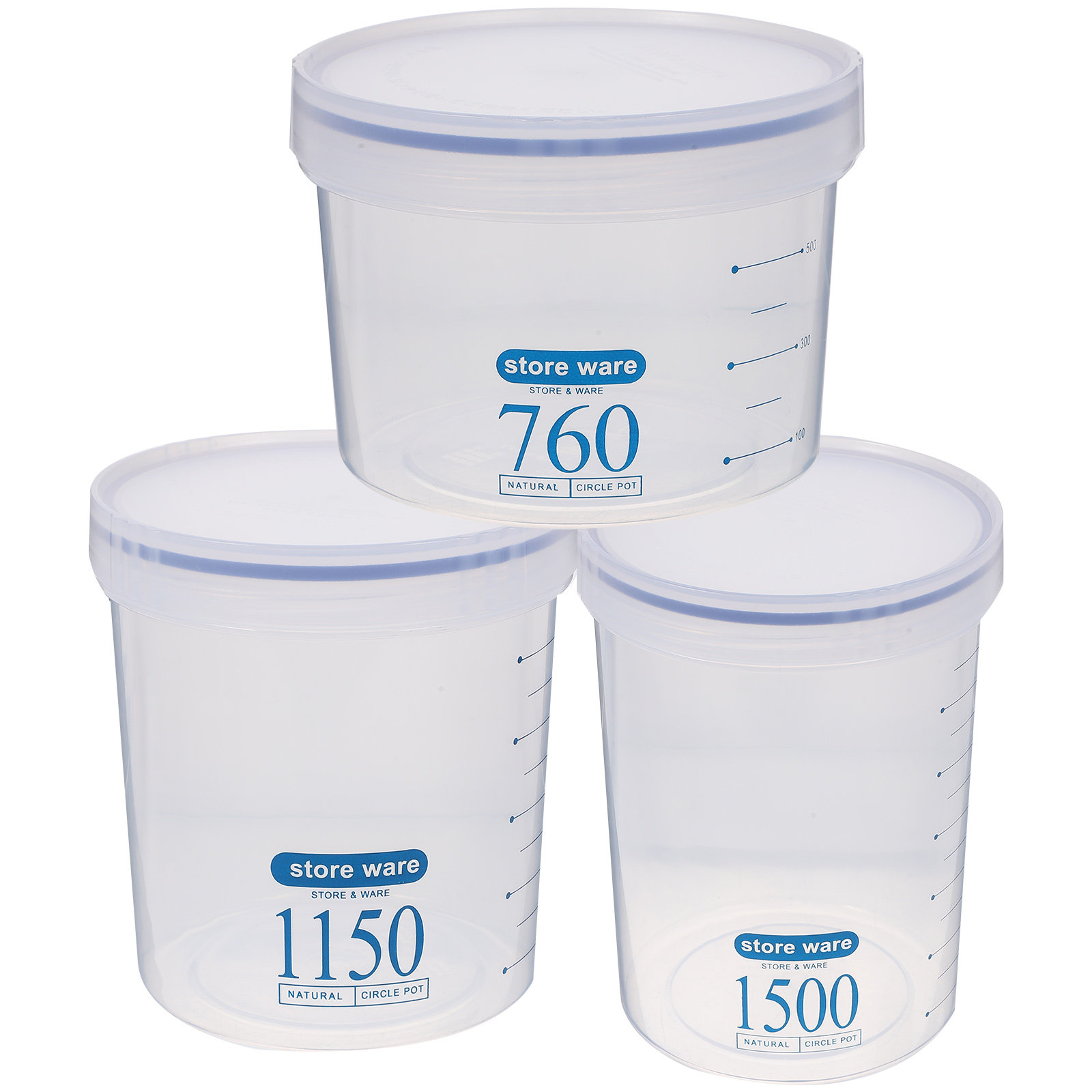 3Pcs Airtight Food Storage Jar - Food Storage Airtight avis et prix