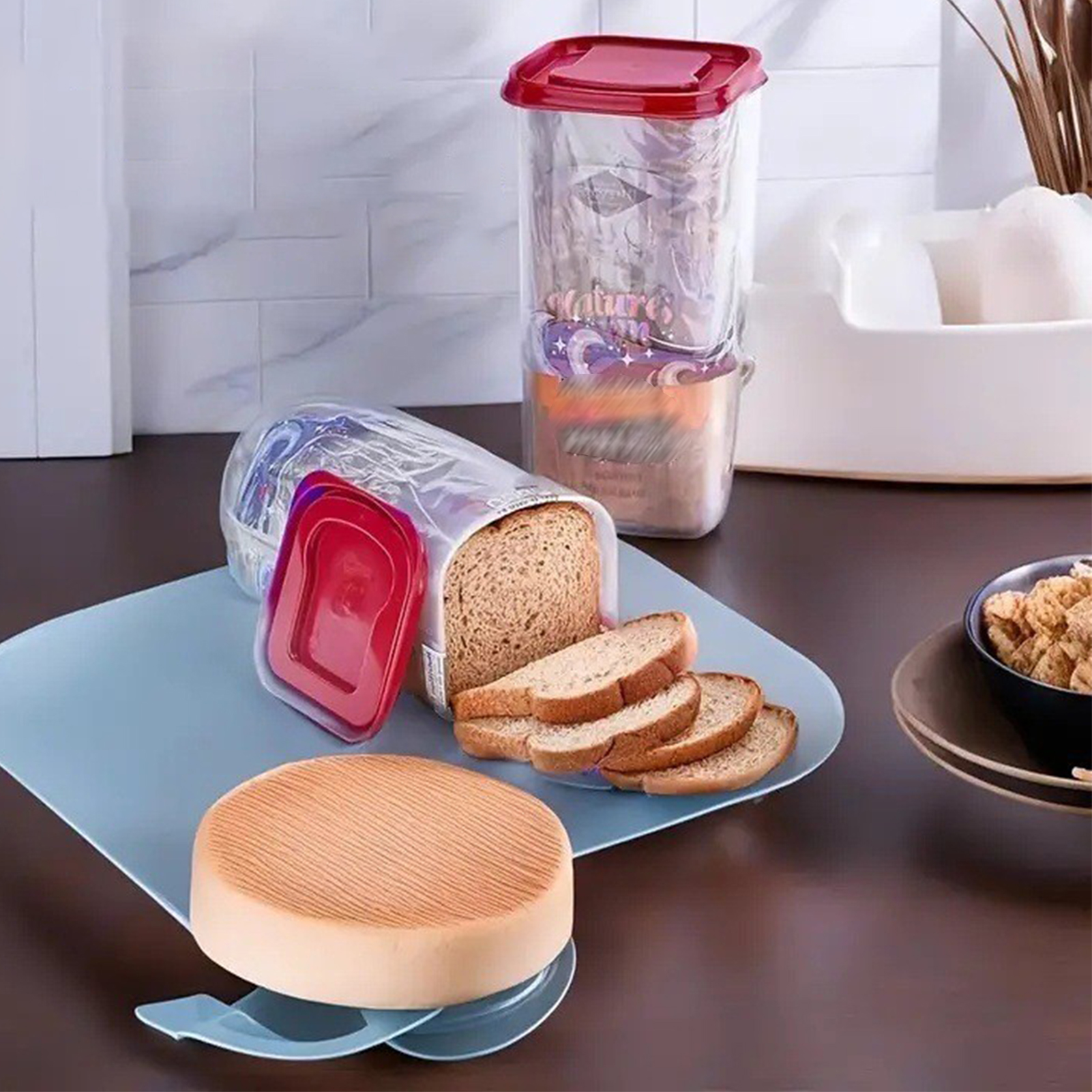 Empty Airtight Bread Box for K - Food Storage Kitchen Cabinet avis et prix
