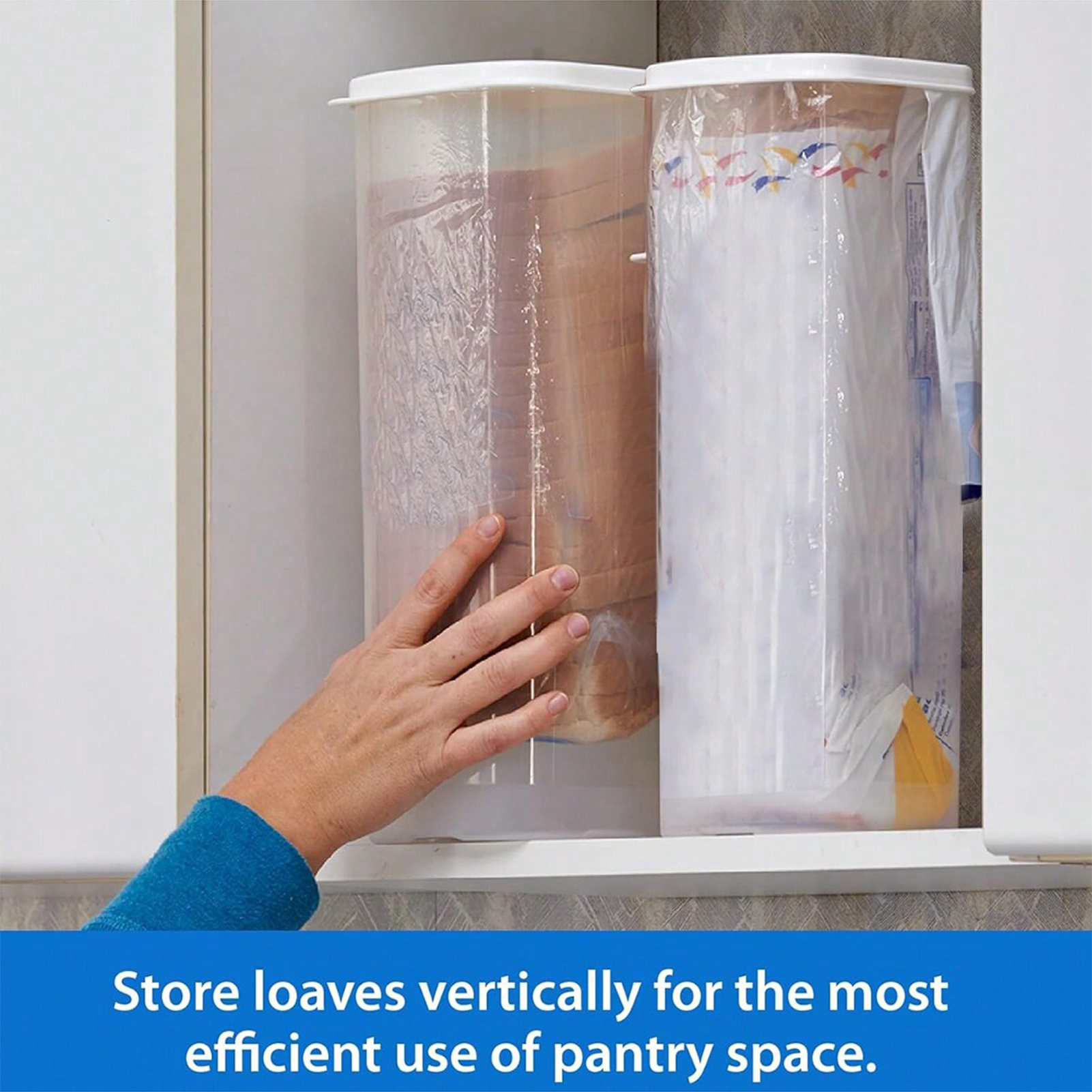 Empty Airtight Bread Box for K - Food Storage Kitchen Cabinet avis et prix