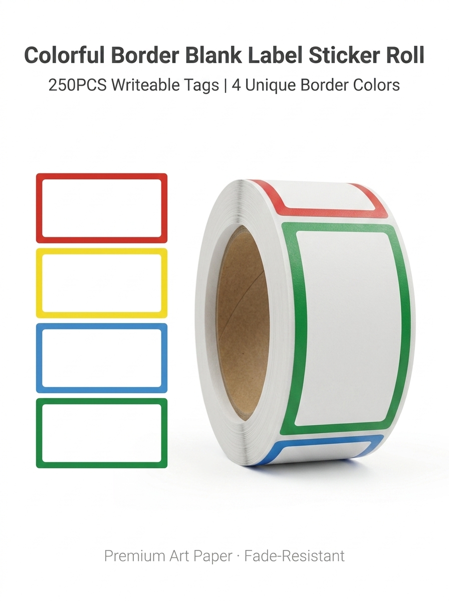 250Pcs/Roll Name Storage Books - Food Storage Label avis et prix